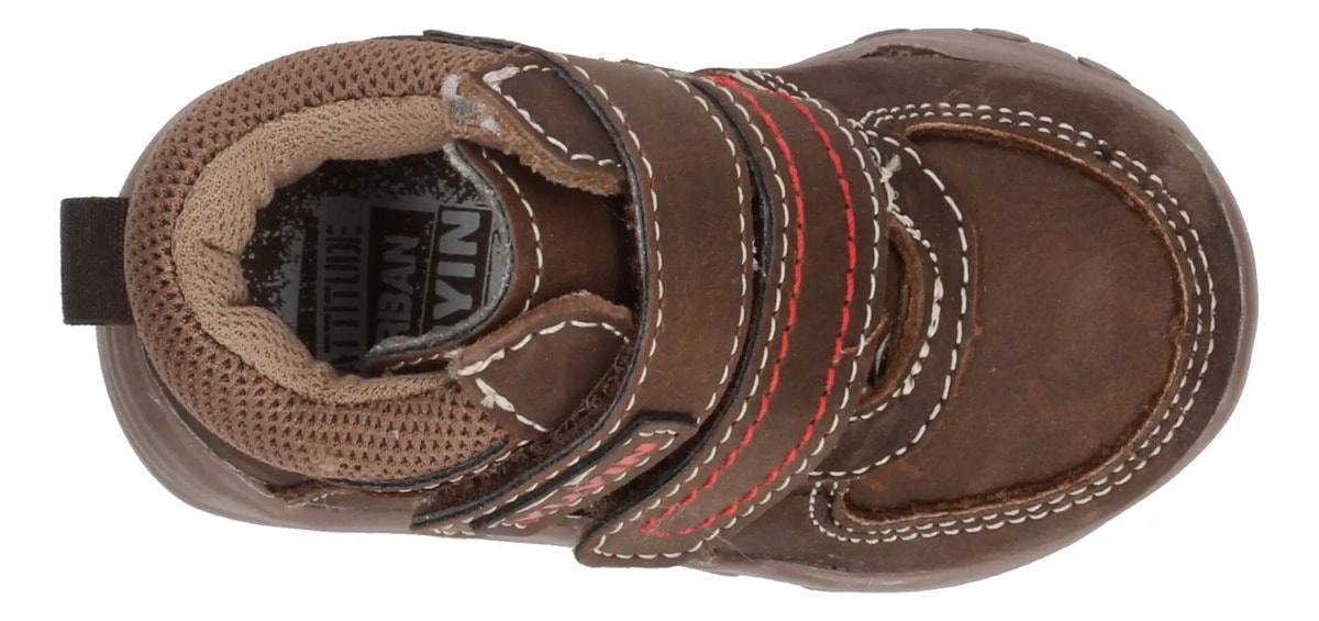 Bota Yuyin Niño Cinta Adhesiva Casual Café Infantil T12-17 — imagen 15