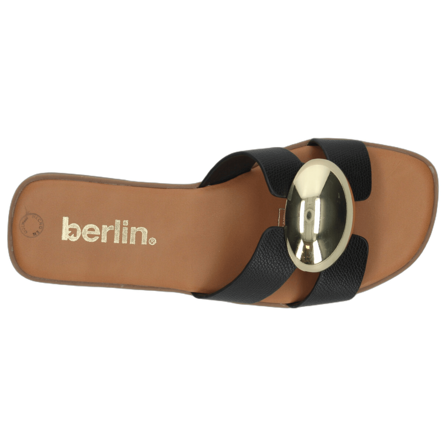 Sandalias Berlin Dama Casual Negro Mujer — imagen 8