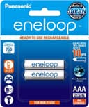 Pila Panasonic Eneloop AAA Recargable Con 2 unidades 1.2v