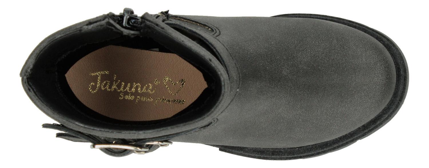 Bota Niña Jakuna Negro Urbano Casual Infantil T18-22 — imagen 9