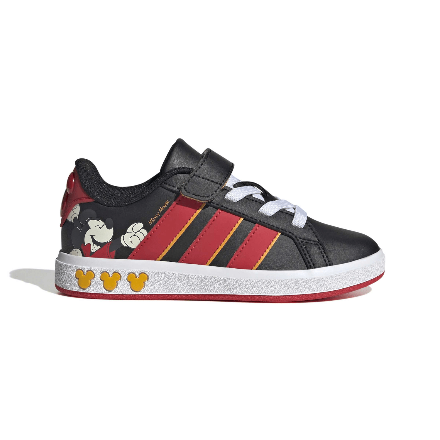 Tenis Adidas Mickey Grand Court Niño Casual Negro Infantil T16-22 — imagen 1