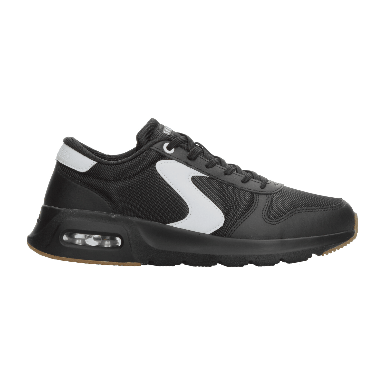 Tenis Hombre Skechers Negro Casual Caballero — imagen 2