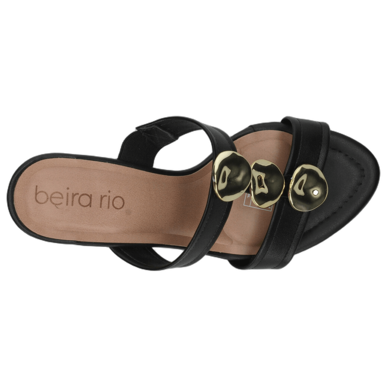 Sandalias Beira Rio Dama Casual Negro Mujer — imagen 8