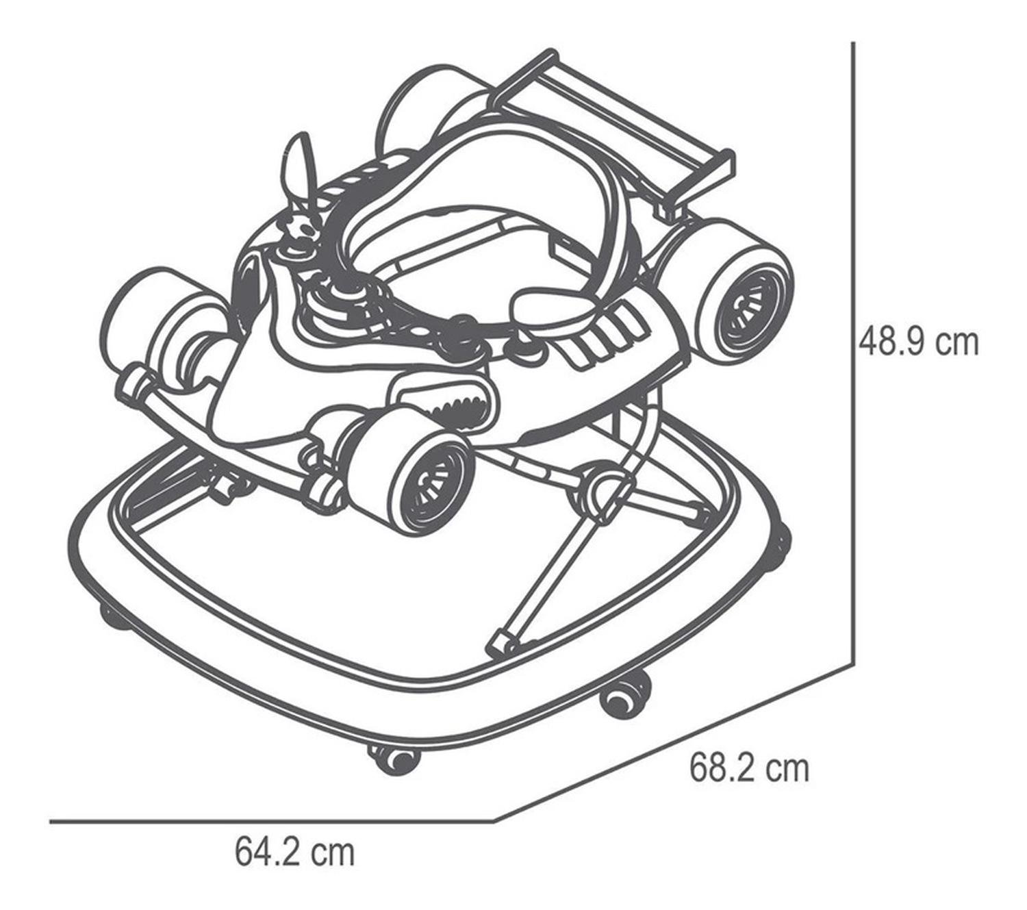 Andadera Prinsel 7137 Formula Baby 6-18 Meses — imagen 5