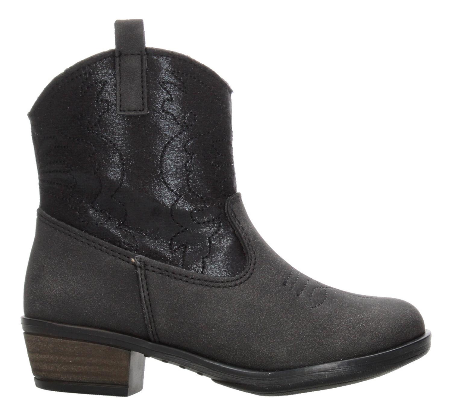 Bota Niña Jakuna Negro Vaquera Casual Infantil T18- 22 — imagen 2