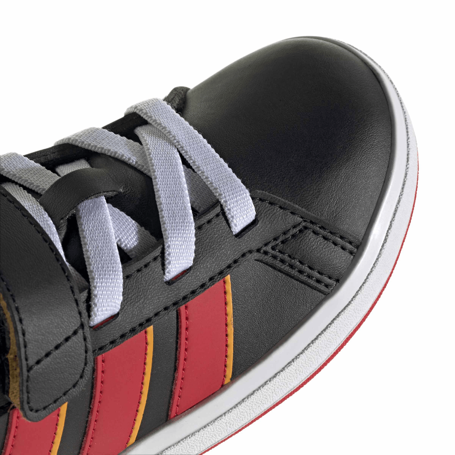 Tenis Adidas Mickey Grand Court Niño Negro Casual Infantil T16-22 — imagen 6