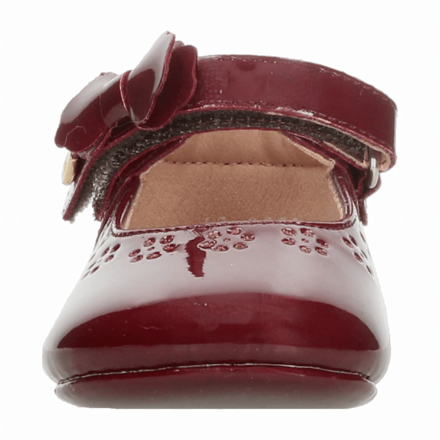 Zapato Coqueta Niña Casual Charol Rojo Infantil T10-12 — imagen 6