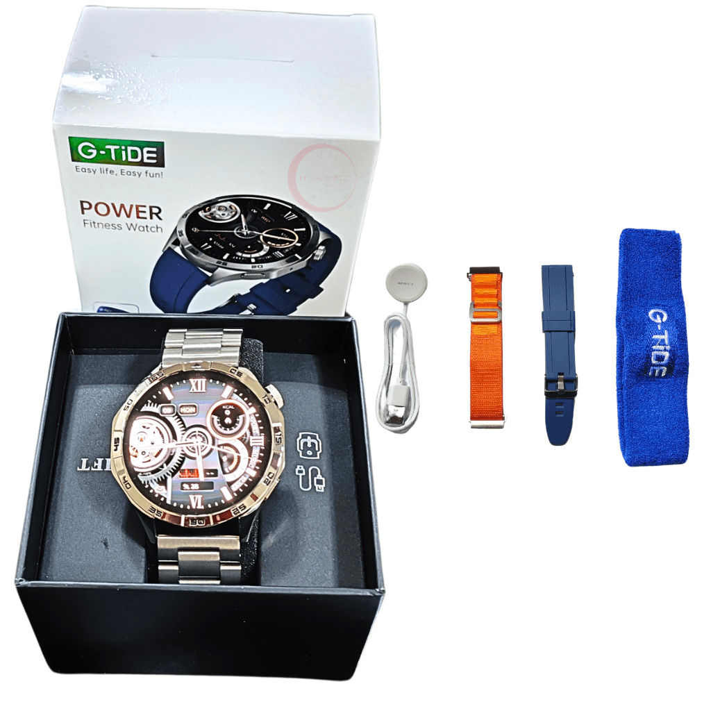 Reloj Inteligente G-Tide Power - Correa Metálica, Llamadas Bluetooth, y Monitoreo de Salud — imagen 5