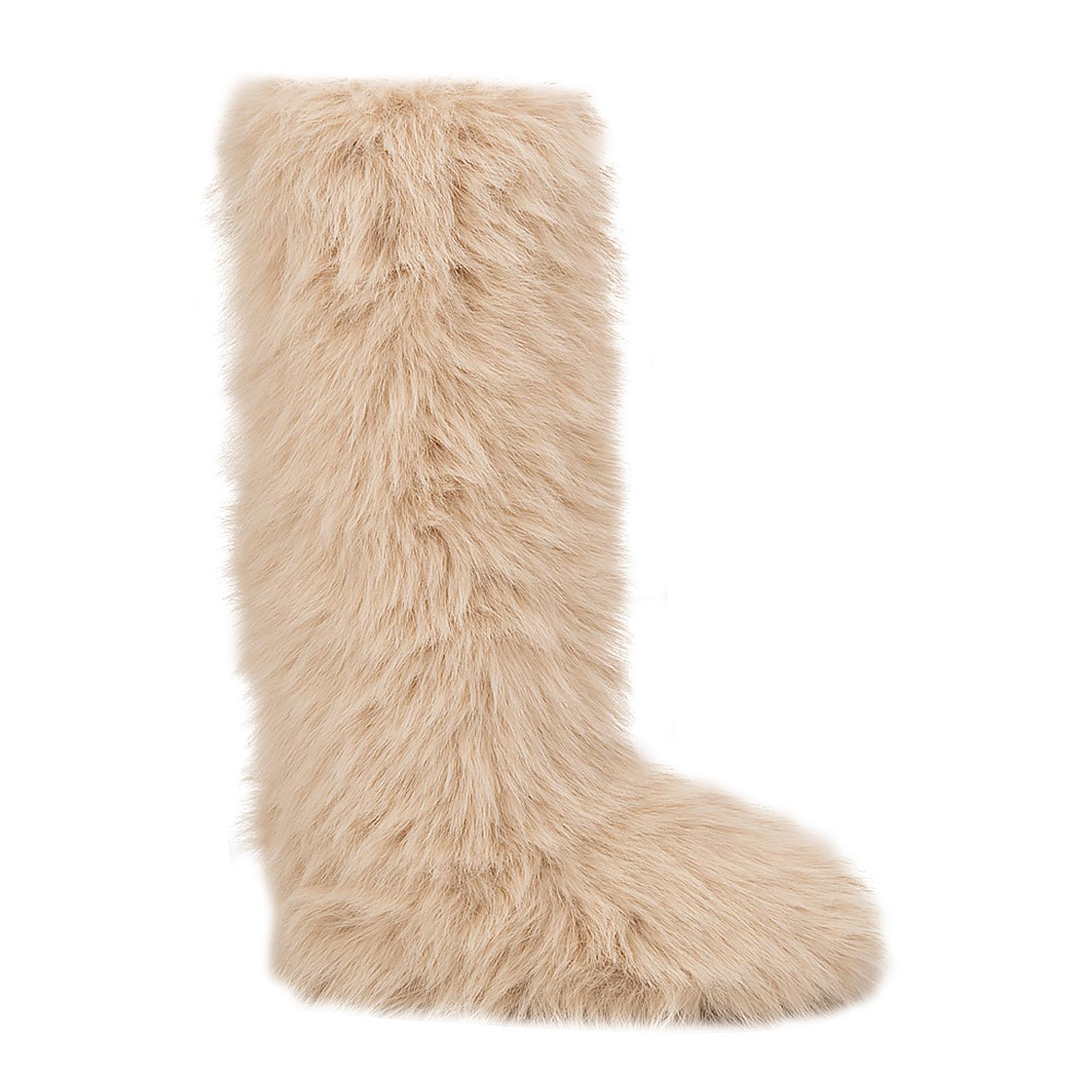 BOTA DAMA BELINDA PEREGRIN PELUDA PELUCHE ESPONJOSO 1335704 — imagen 1
