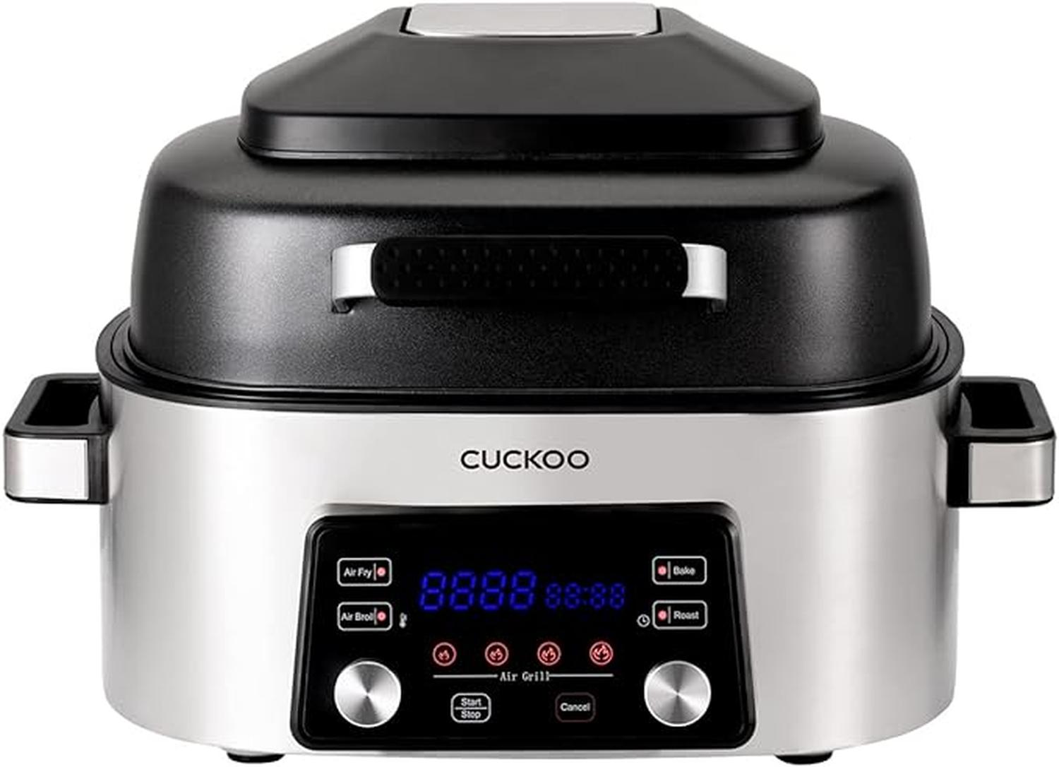 Parrilla Aire Cuckoo 6 Cuartos Acero Inoxidable 5 Modos — imagen 1