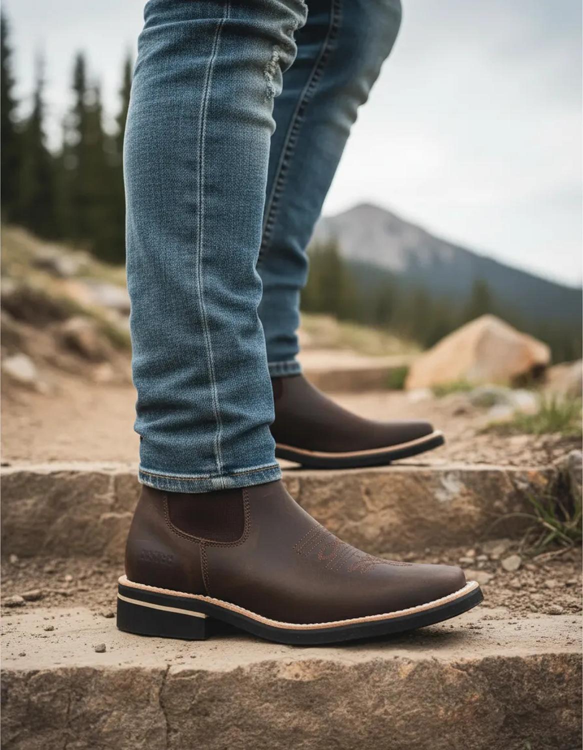 Botin Jc Mccoy Caballero Vaquero Rodeo 1254397 — imagen 1