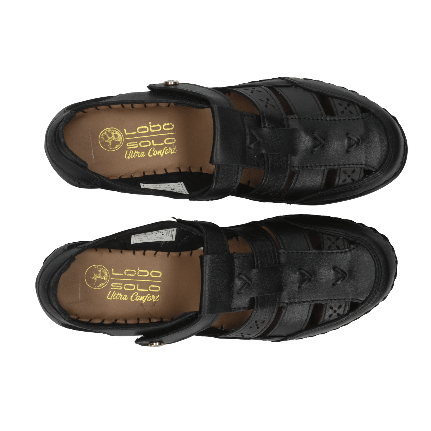 Zapato Lobo Solo Dama Casual Confort Negro Mujer — imagen 9