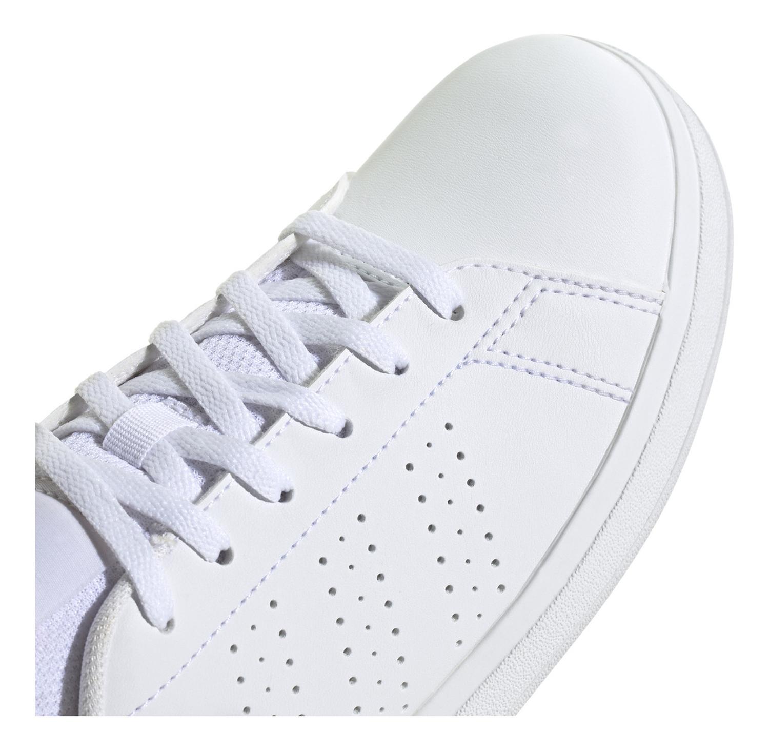 Tenis Niña Adidas Advantage Base 2.0 Blanco Casual Infantil T22-26 — imagen 6