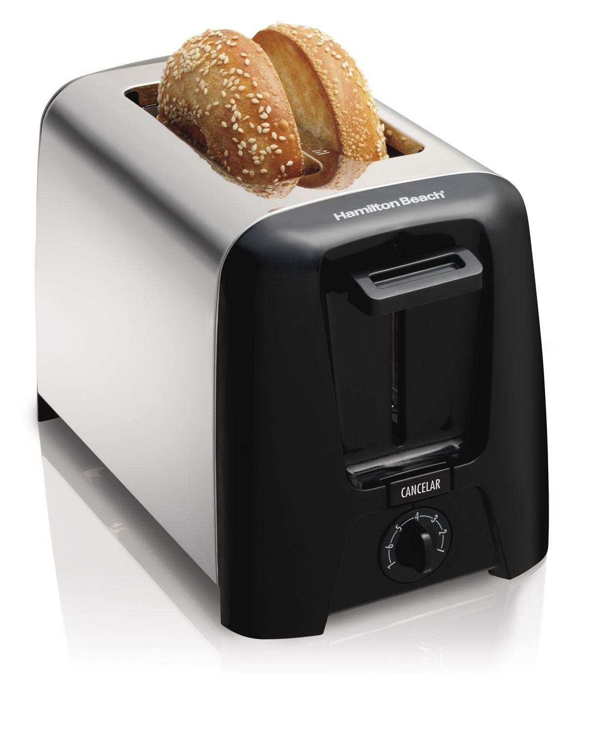 Tostador De Pan Y Bagel Hamilton Beach 22614 Ranura Ancha — imagen 1