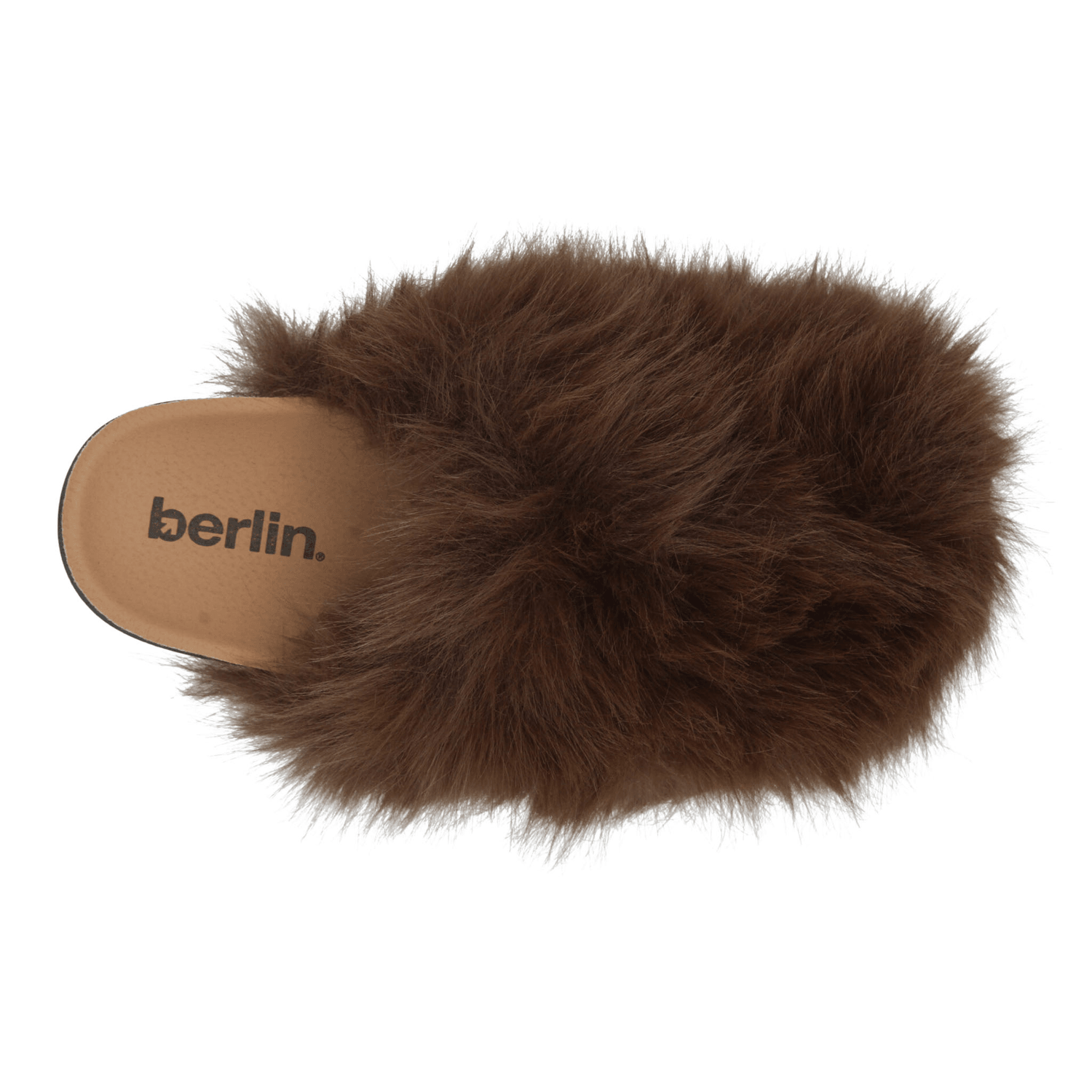 Zapato Berlin Dama Café Casual Peluche Slip On Cómodo Mujer — imagen 9