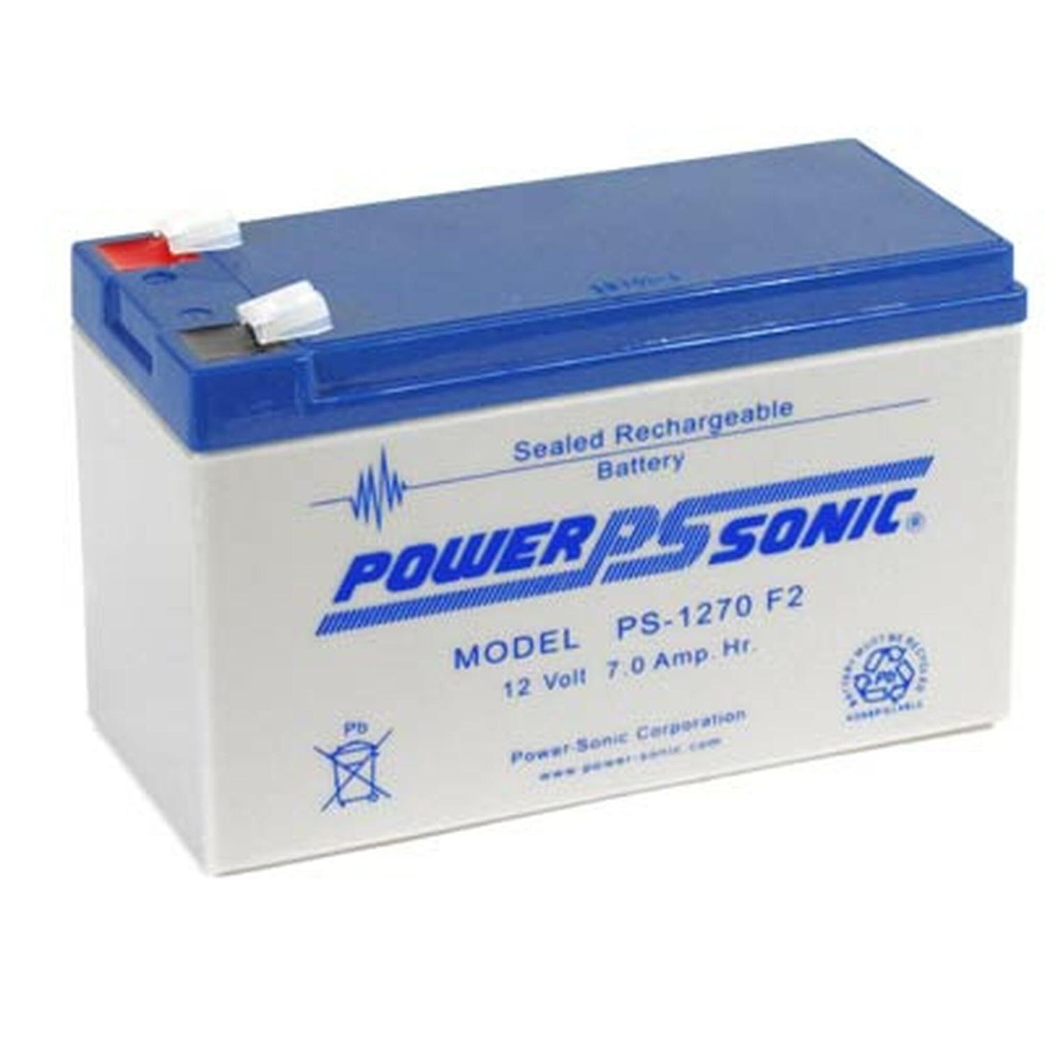 Batería de Reemplazo Power-Sonic PS-1270 F2 12V 7Ah — imagen 2