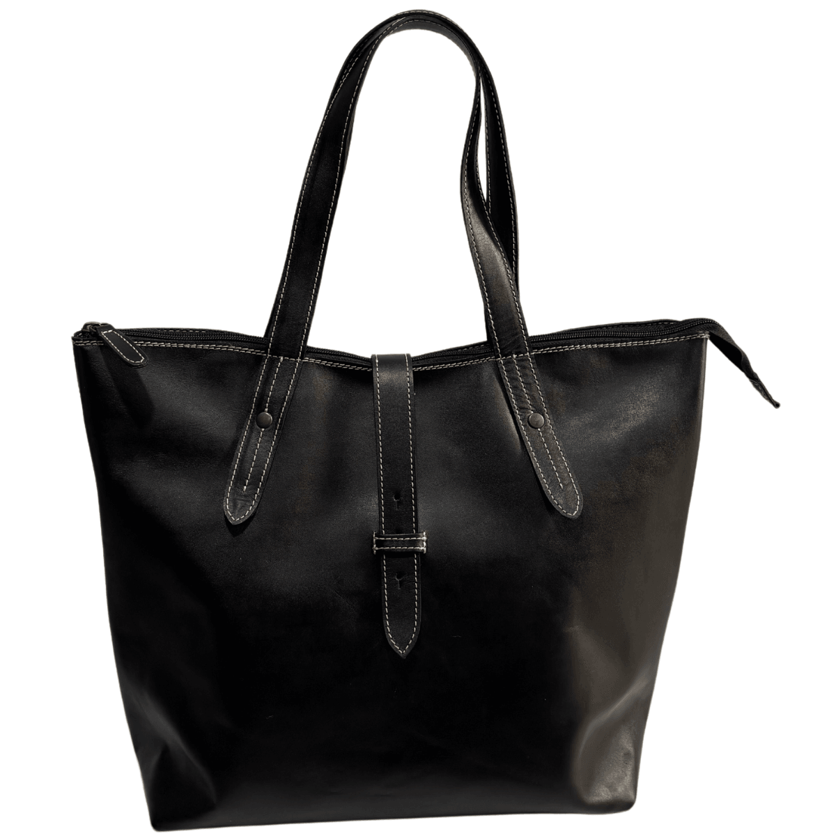 Bolsa De Cuero Tote 5 Mujer Akl — imagen 9