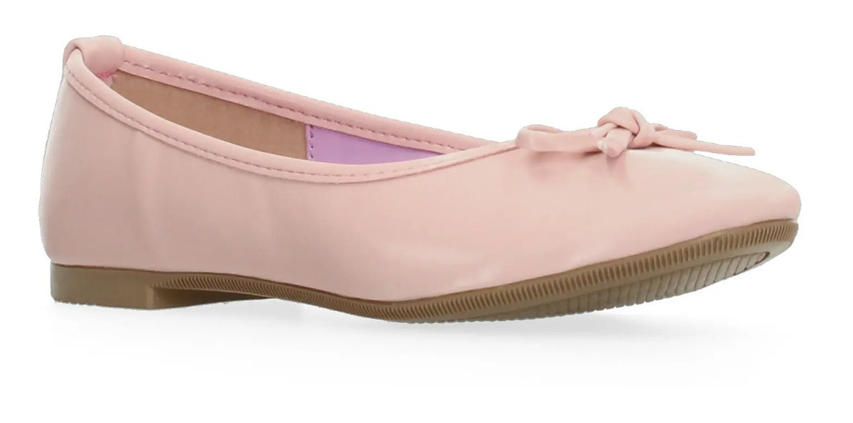 Flats Tropicana Slideon Niña Casual Moño Rosa Juvenil T18-26 — imagen 10
