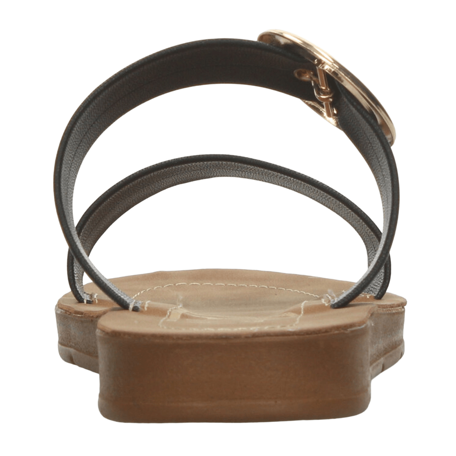 Sandalias Bevy Fashion Dama Casual Negro Mujer — imagen 7