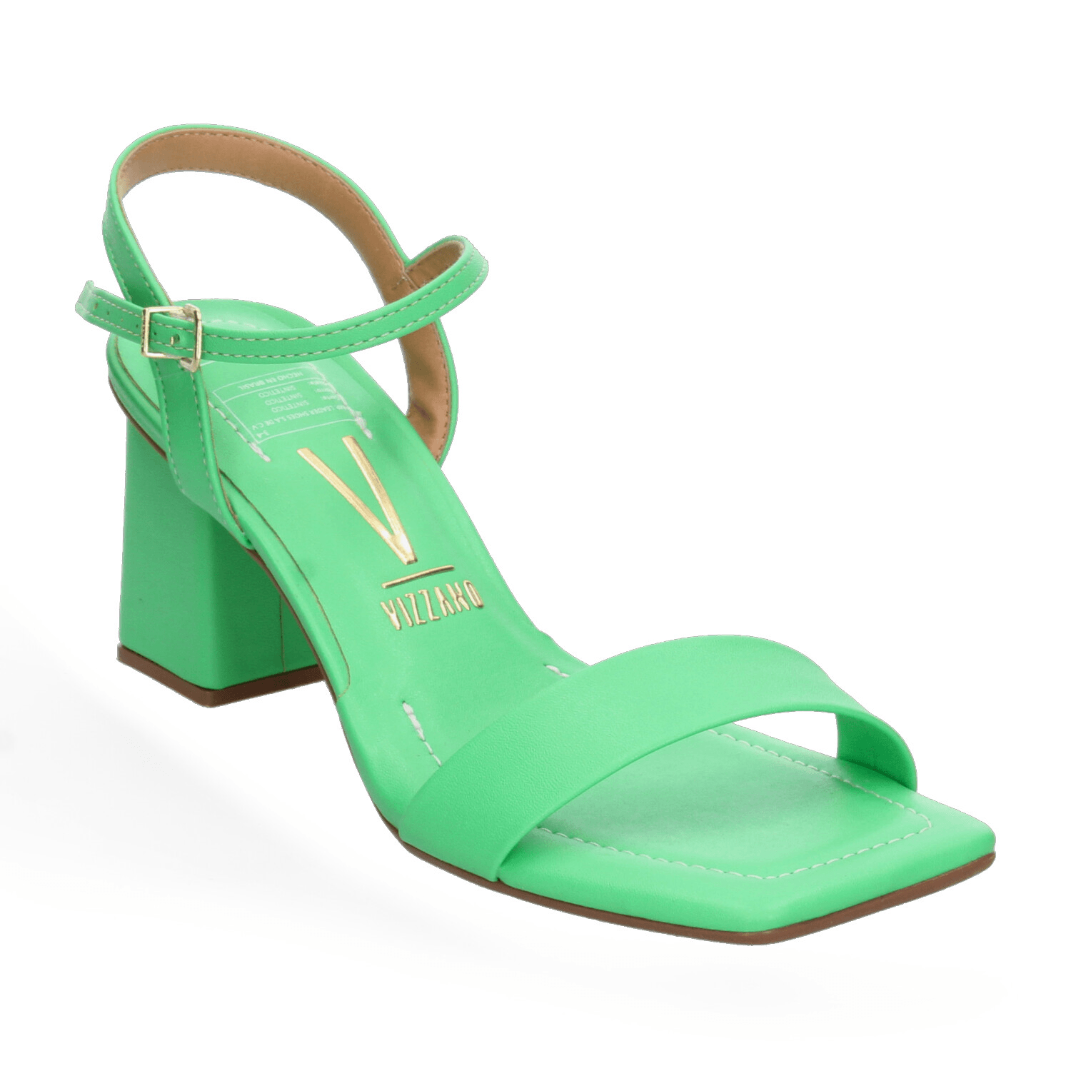 Sandalias Dama Vizzano Verde Casual Mujer — imagen 5