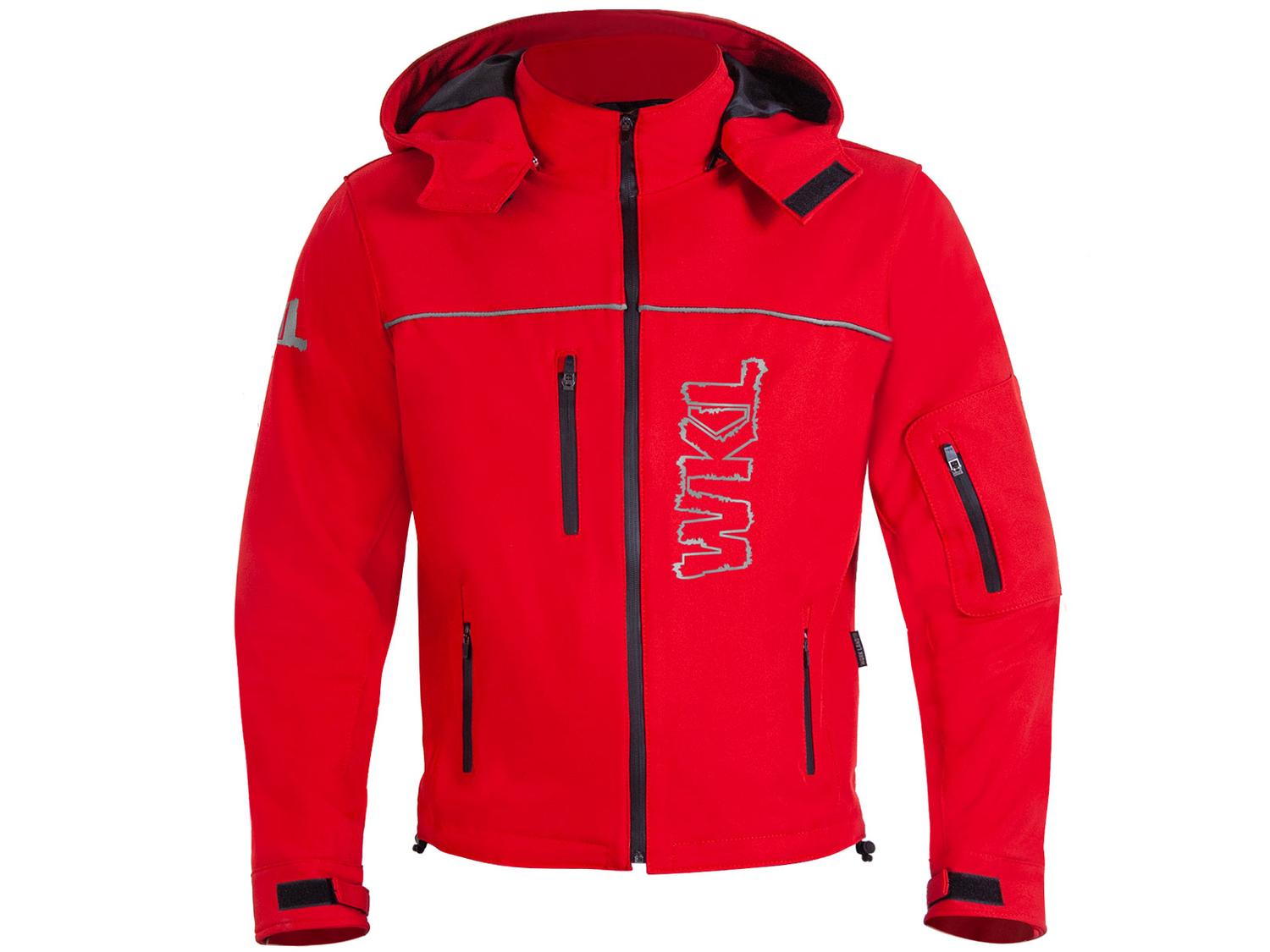 Chamarra Moto Hombre Impermeable Biker Protecciones Wkl 42R — imagen 1