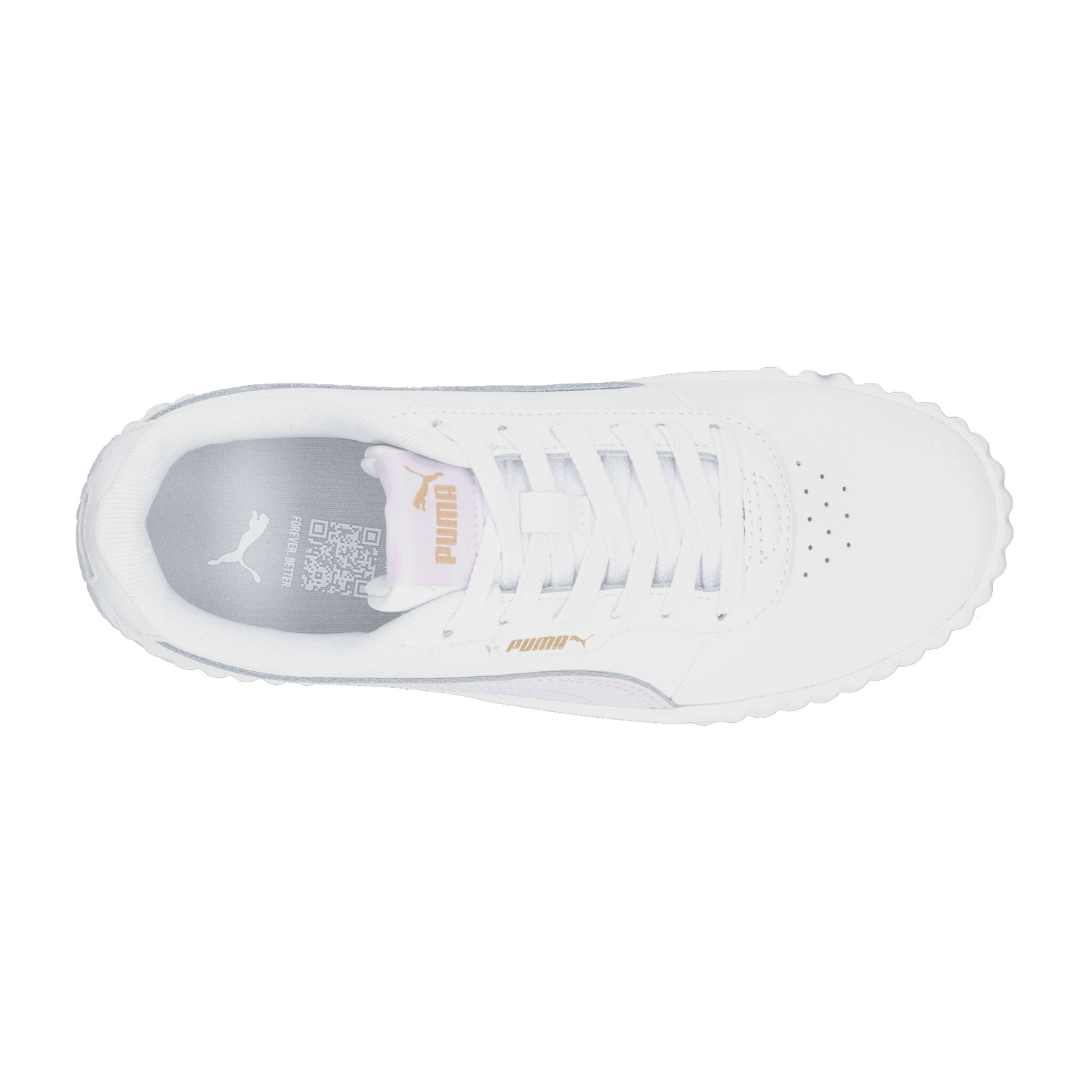 Tenis Dama Puma Carina 3.0 Blanco Casual Mujer — imagen 9