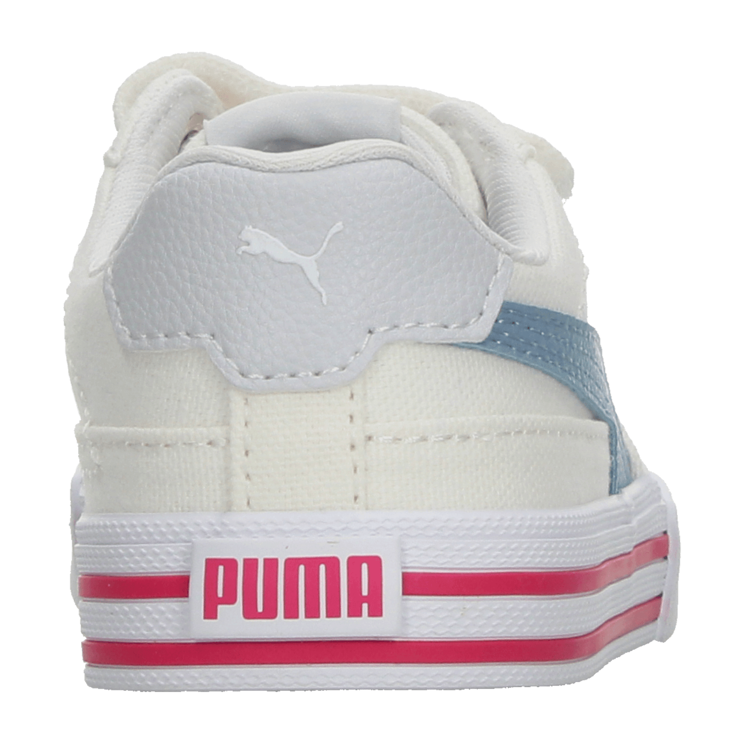 Tenis Puma Court Classic Niña Blanco Casual Para Infantil T16-22 — imagen 8