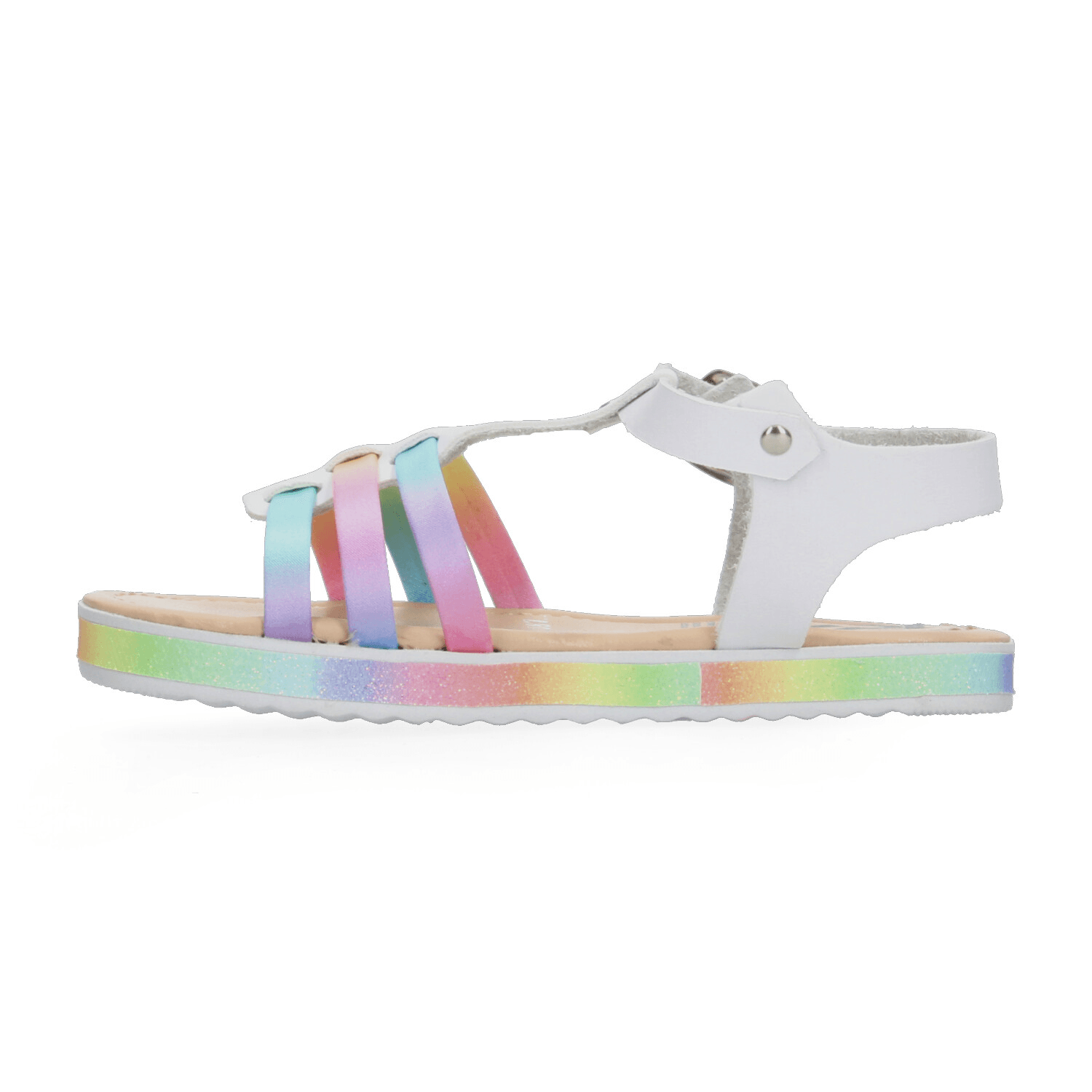 Sandalias FMK Niña Casual Blanco Infantil T15-22 — imagen 5