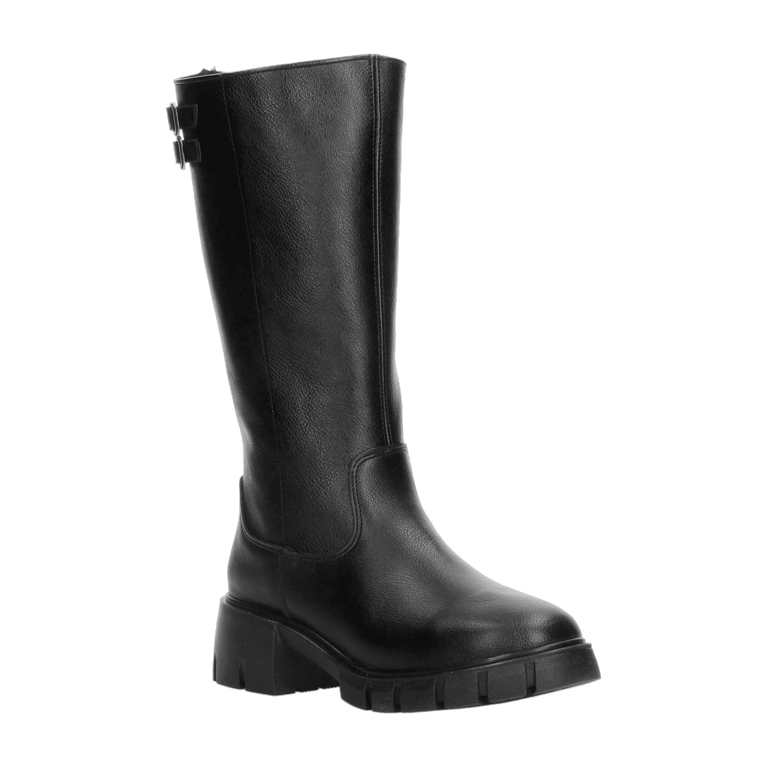 Bota Vavito Niña Casual Larga Cómoda Negra Infantil T18-22 — imagen 2