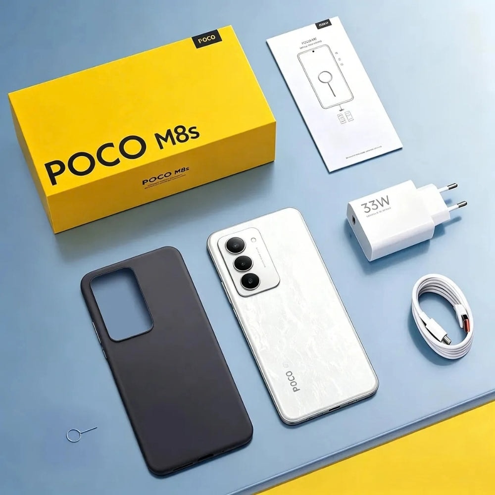 Celular Poco M8s 8+256GB - Blanco — imagen 6
