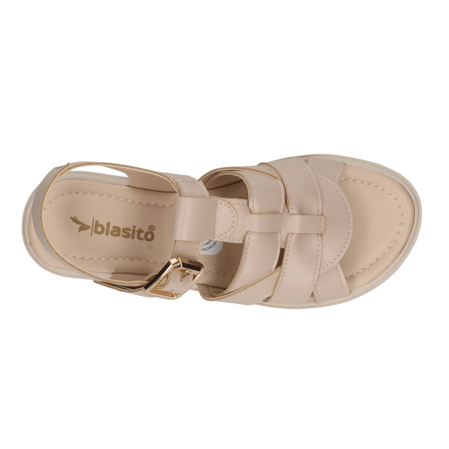 Sandalias Blasito Niña Casual Beige Infantil 22-27 — imagen 8