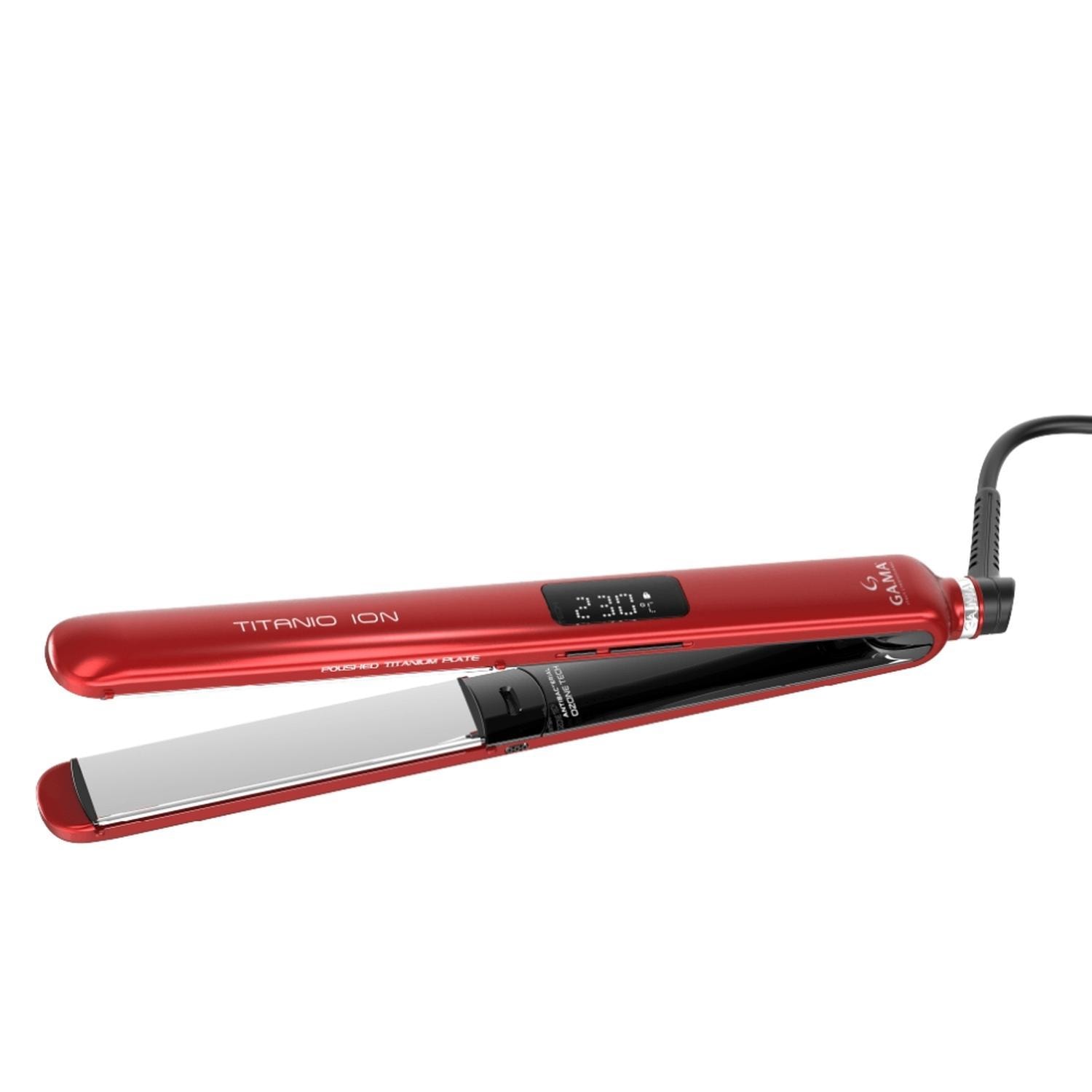 Combo Plancha Pelo CP14 Red + Cepillo Rotatorio Ion GAMA — imagen 2