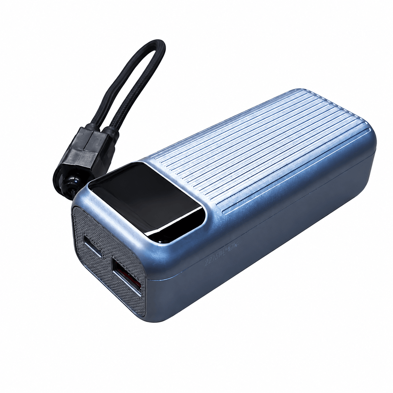 Power Bank C13 10,000mAh 22.5W Carga Rápida con Cables Integrados y Pantalla Digital — imagen 5