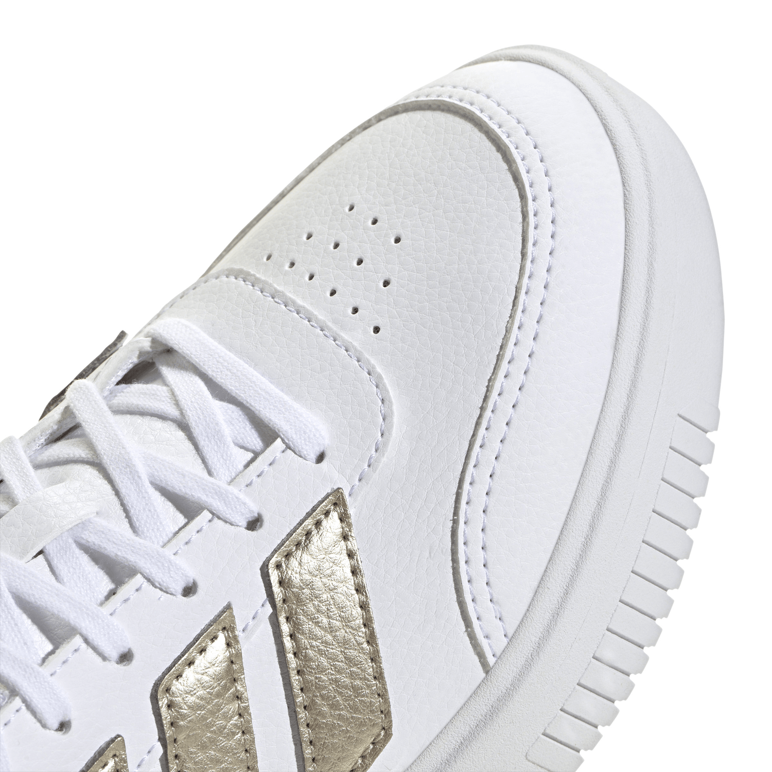 Tenis Adidas Courtblock Bold Dama Casual Blanco Mujer — imagen 6