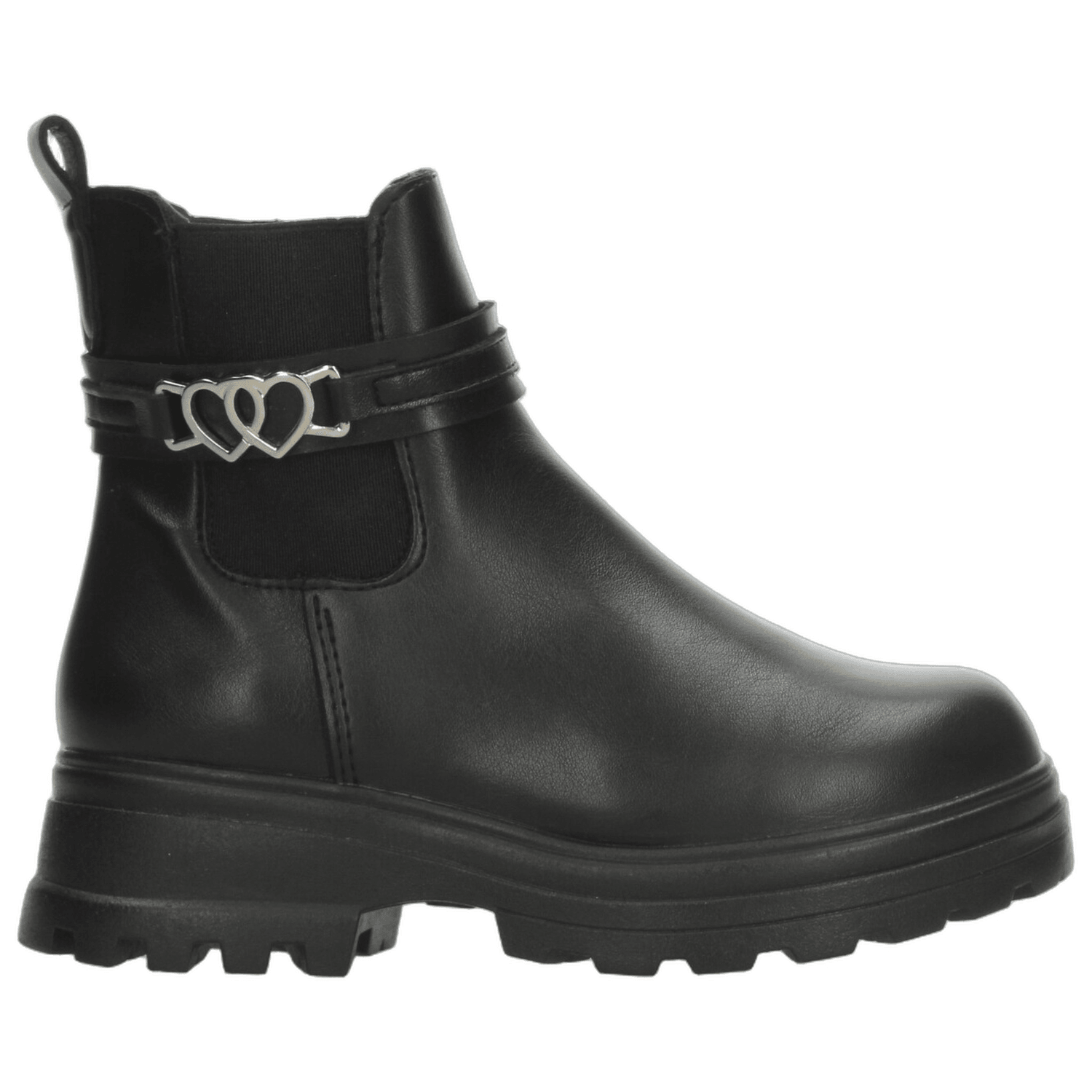 Bota Vavito Niña Casual Cierre Negro Infantil T18-22 — imagen 1