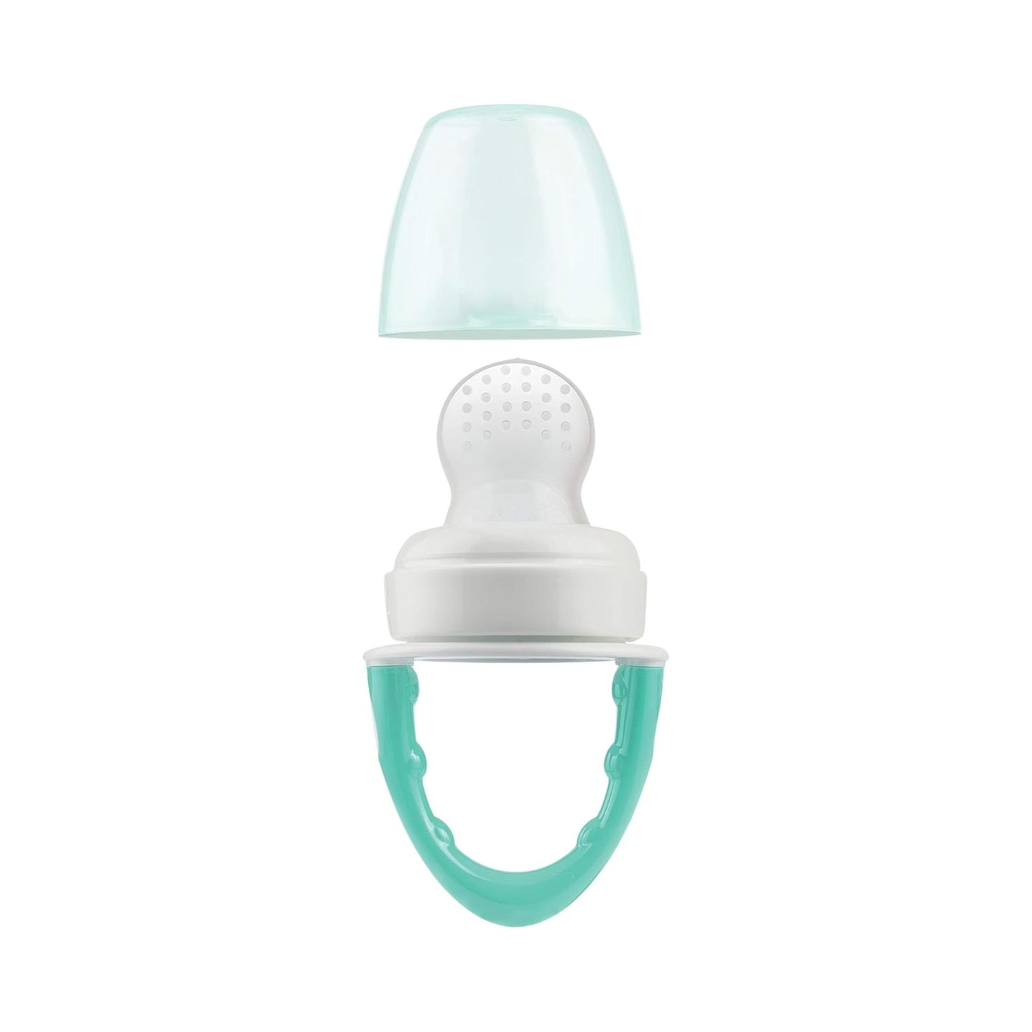 Alimentador De Silicona Dr Browns Fresh Firsts 4m+ Color Menta — imagen 2