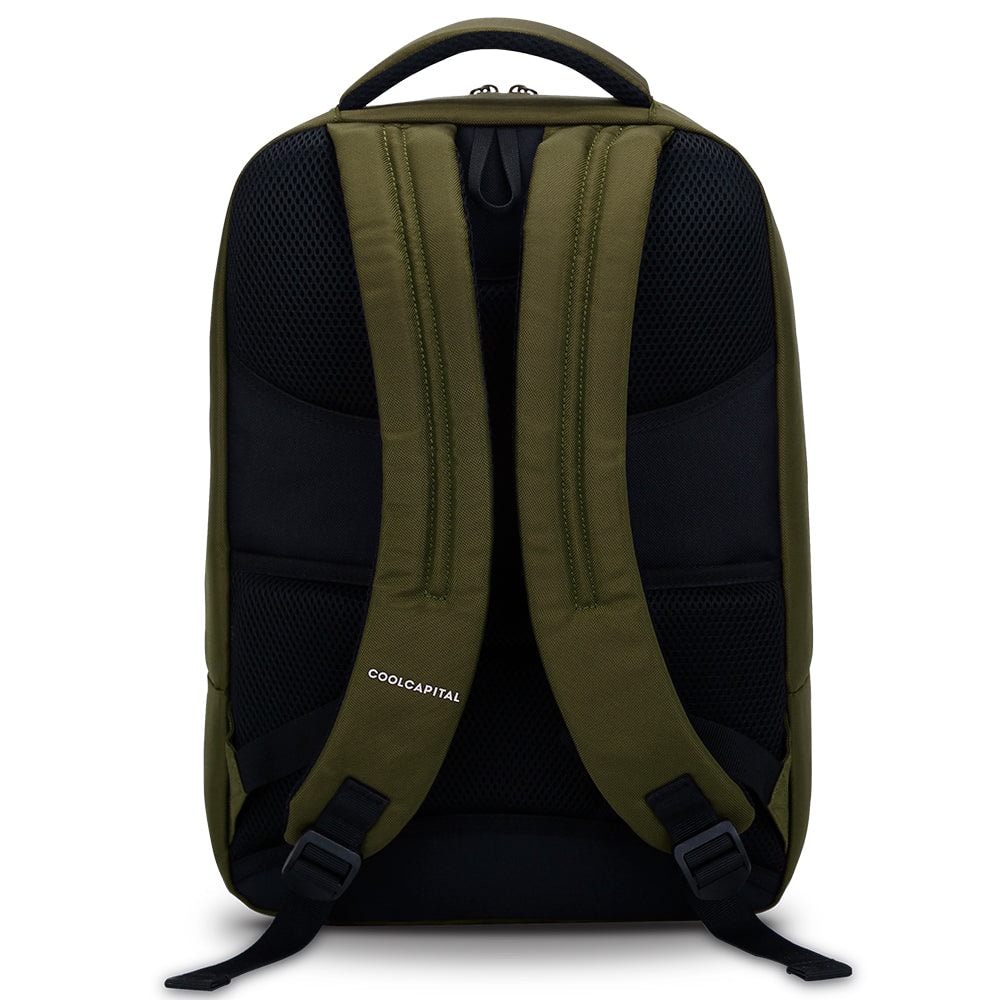 Mochila para laptop CoolCapital Sarec 15"pulgadas Verde — imagen 6