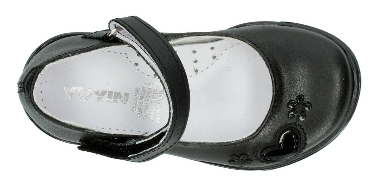 Zapato Niña Yuyin Negro Escolar Infantil T15-26 — imagen 9