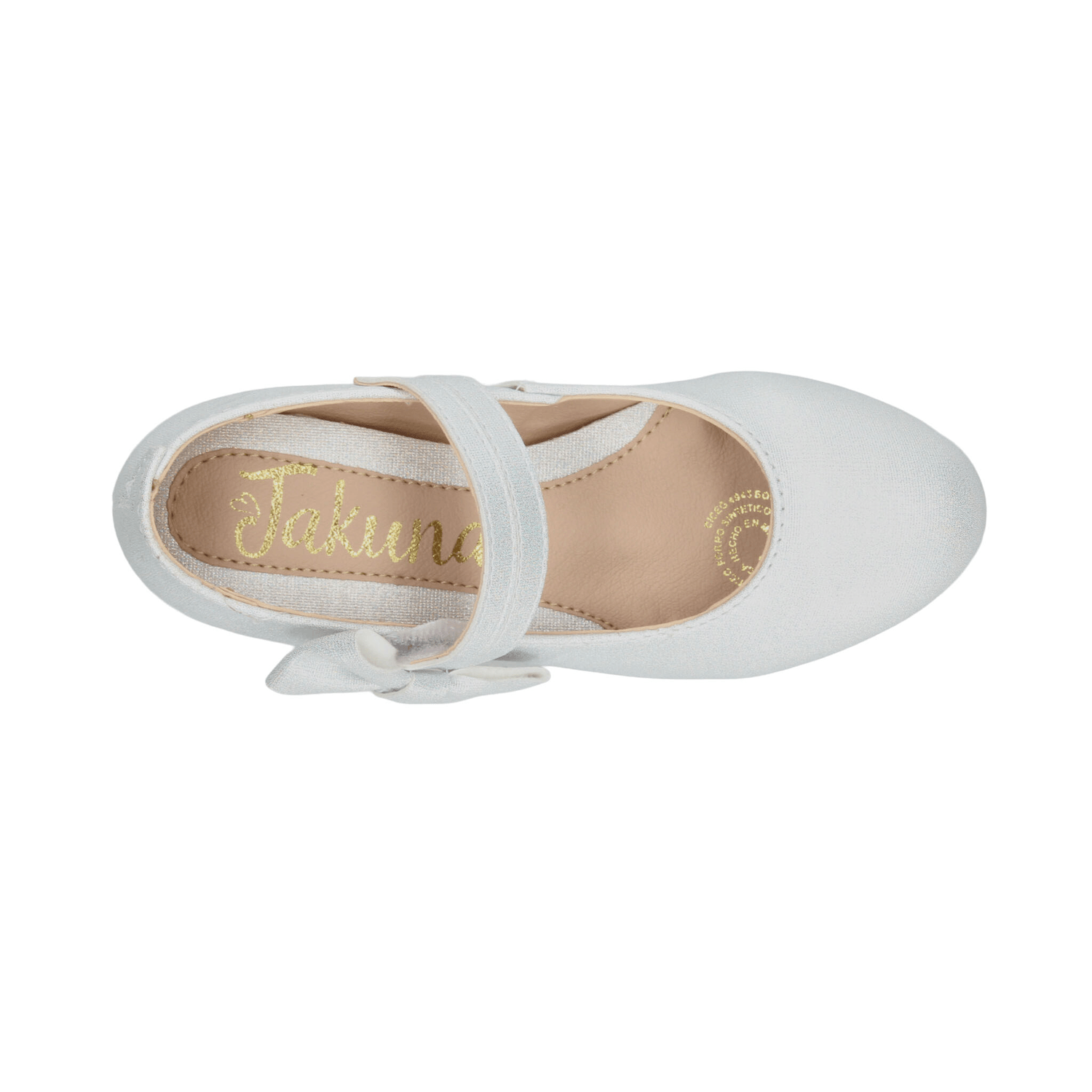 Zapato Jakuna Niña Ceremonia Formal Plateado Infantil T18-22 — imagen 8