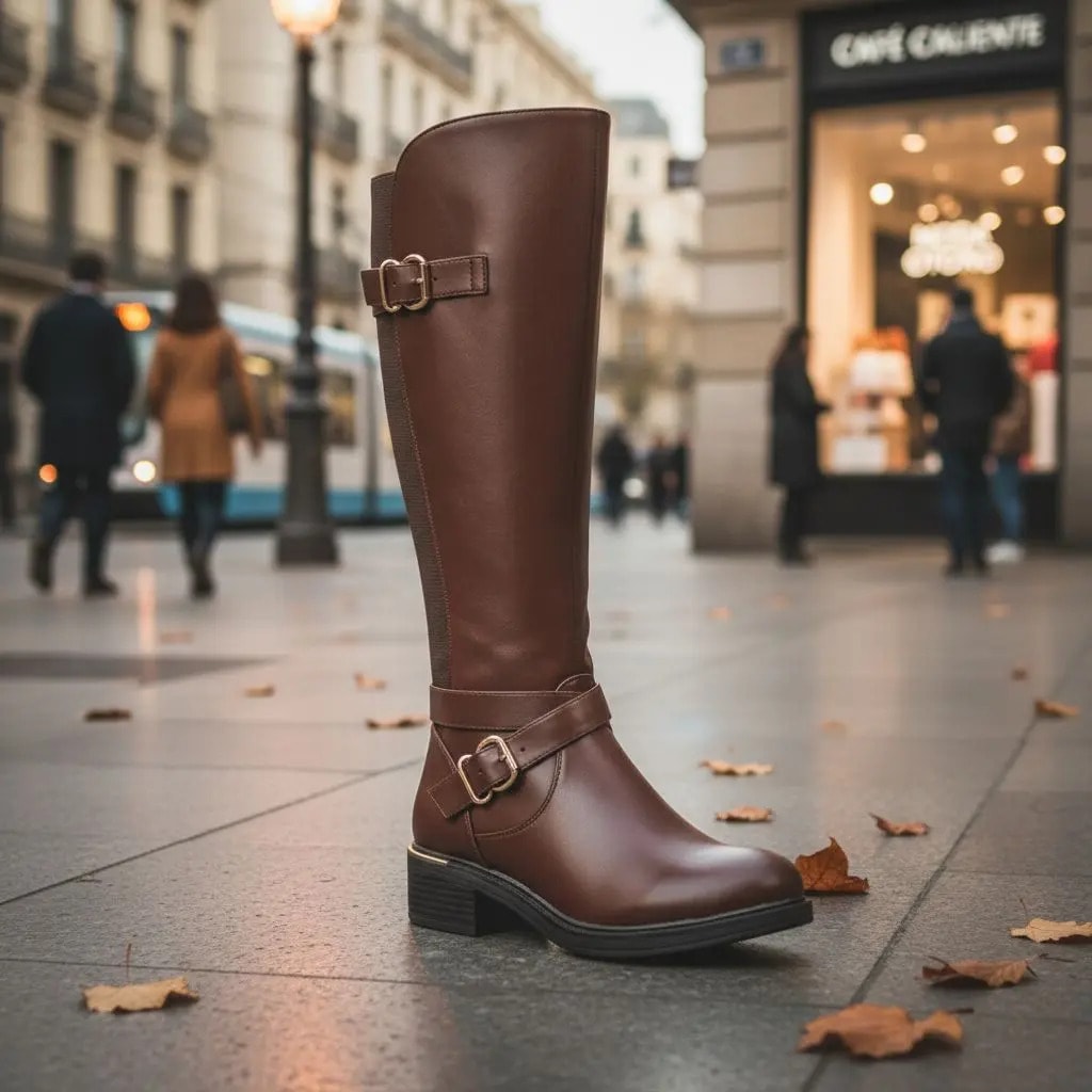 Bota Alta Dama Tierra Bendita Con Elastico 1141229 — imagen 9