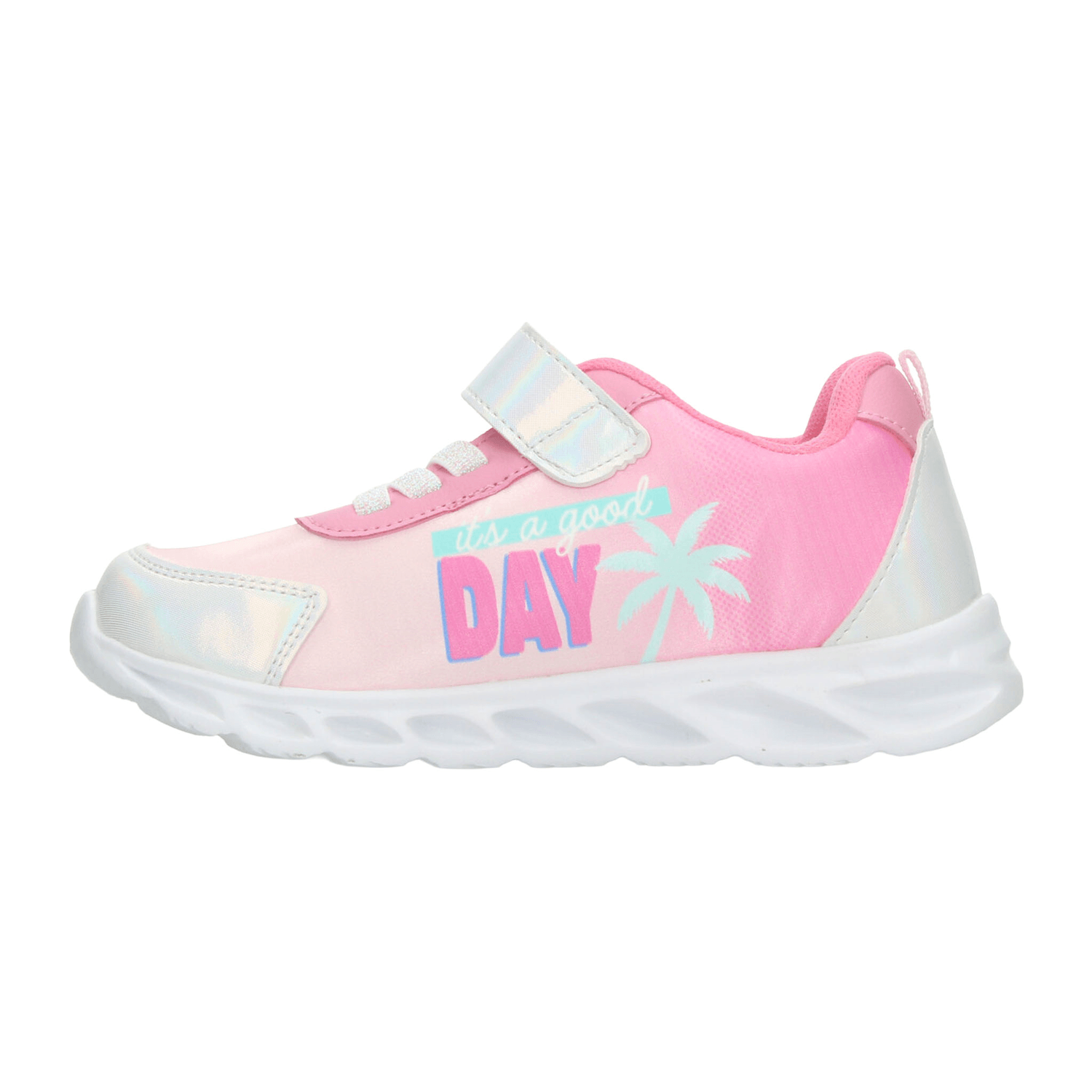 Tenis Barbie Niña Casual Luz Led Rosa Infantil T18-22 — imagen 5