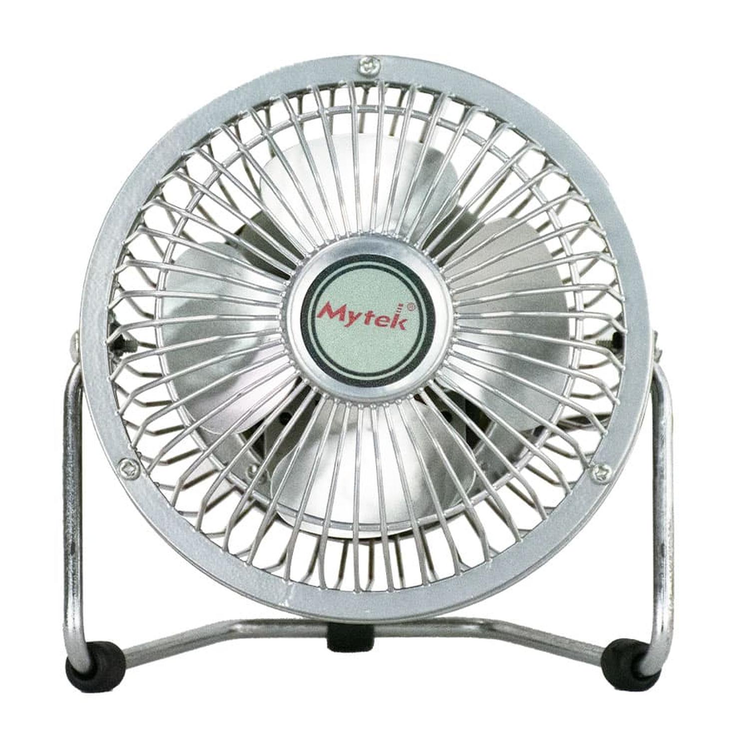Ventilador Escritorio Mytek 3131 4 Pul 10 Cm Portátil Metal — imagen 1