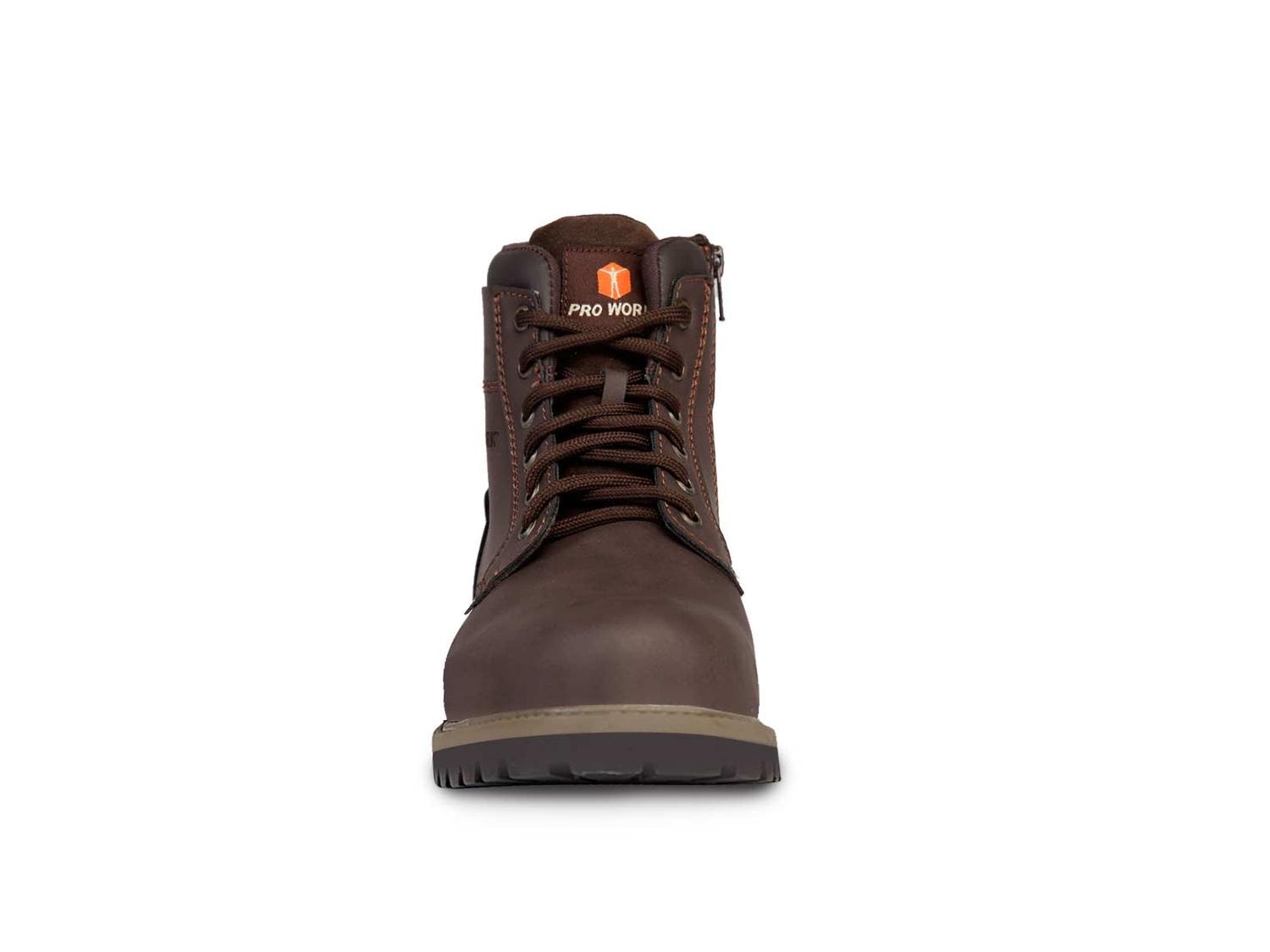 Bota hombre Botin casual caballero PRO WORK 77607 Marron — imagen 3