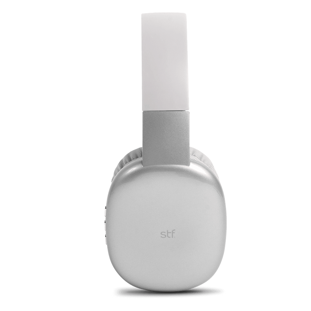 Audífonos inalámbricos On Ear STF Aurum 10hrs Uso Gris — imagen 5