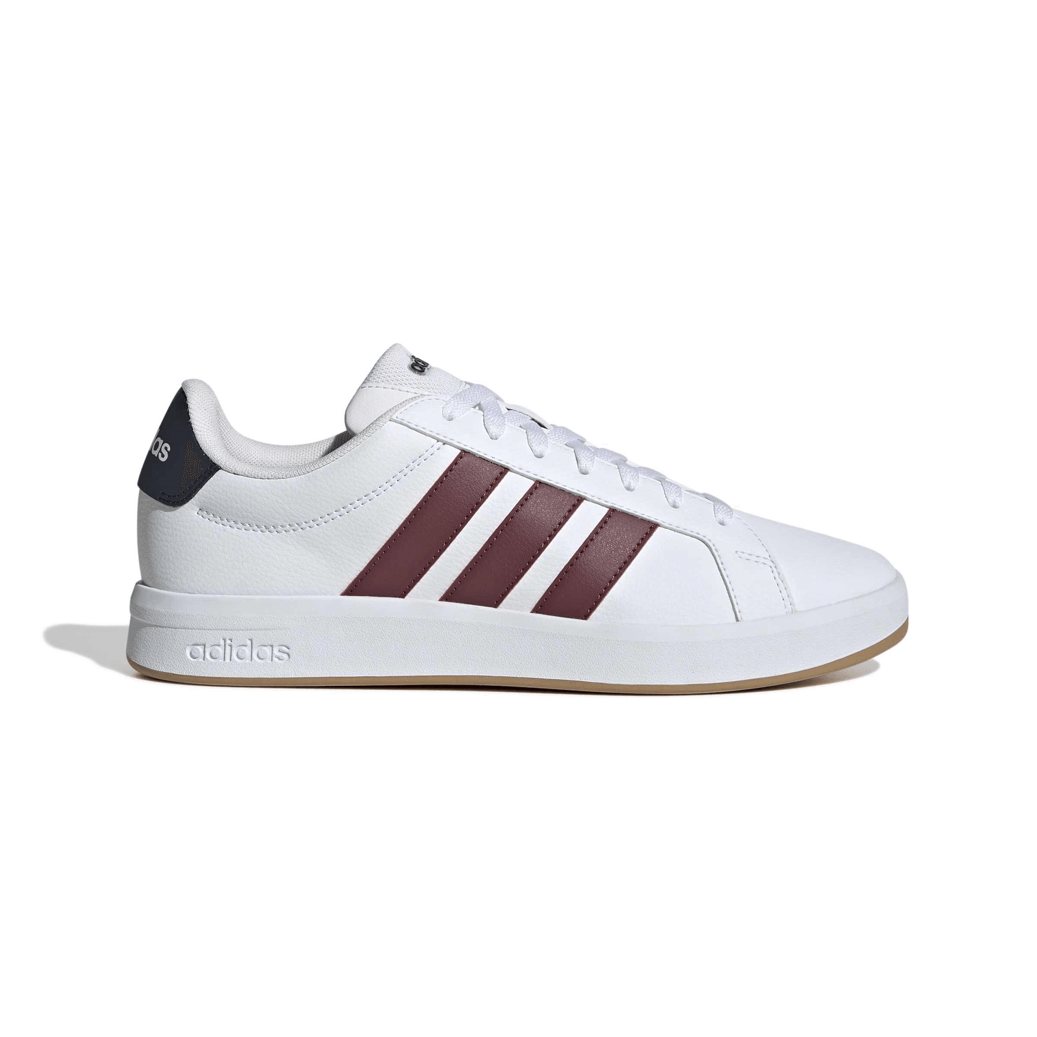Tenis Hombre Adidas Grand Court Base 3.0 Blanco Urbano Caballero — imagen 2