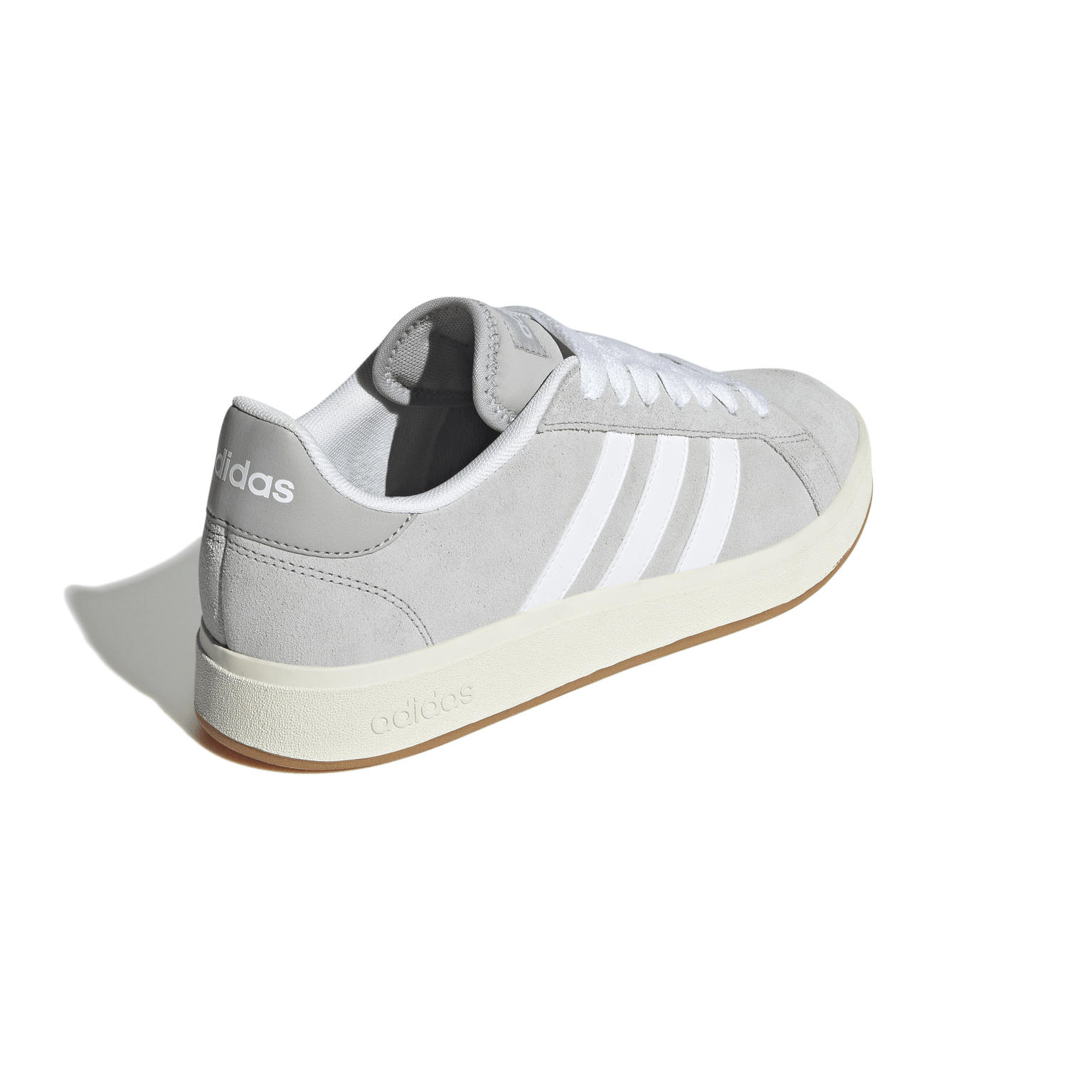 Tenis Adidas Grand Court Hombre Gris Casual Para Caballero — imagen 4