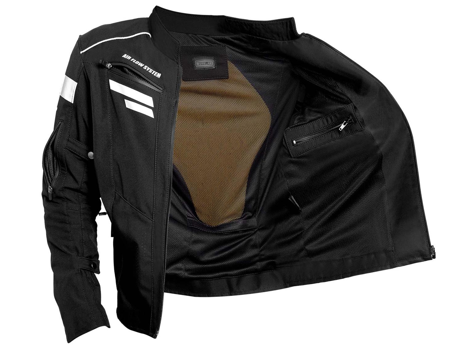 Chamarra moto hombre impermeable biker protecciones WKL NGO — imagen 4