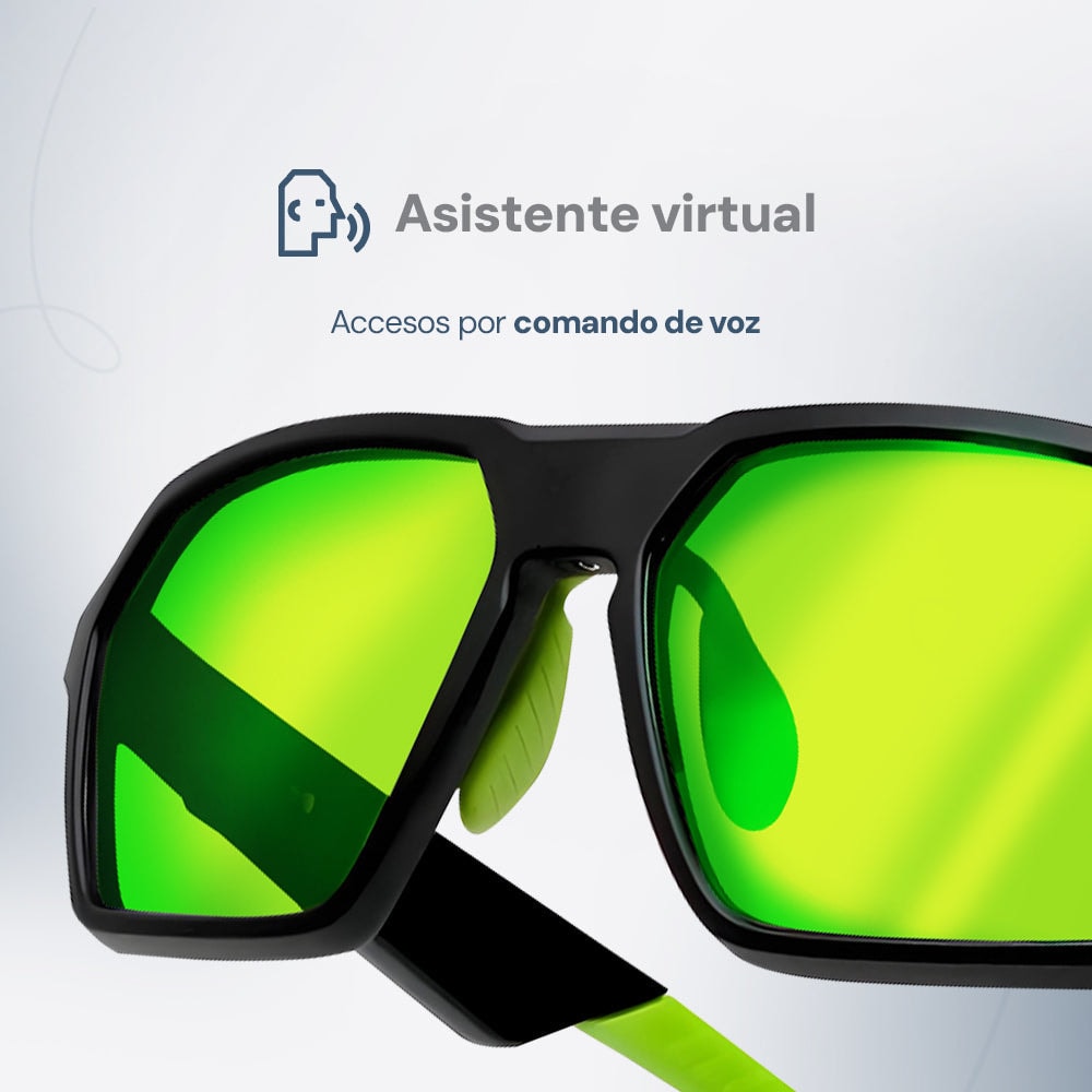 Lentes de Sol con Audio Vortx Sport Audio Glasses STF 5Hrs Uso Protección UV400 — imagen 10