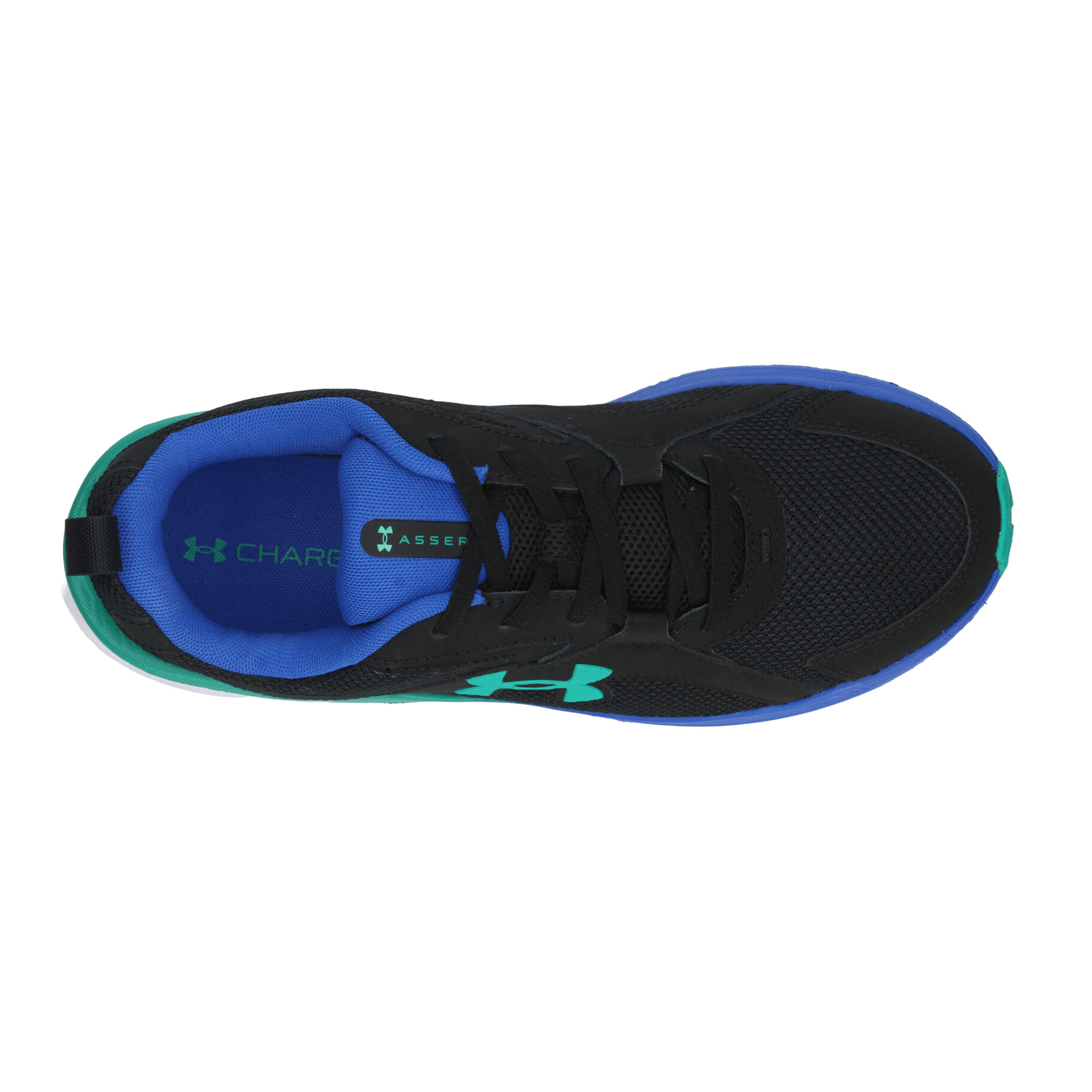 Tenis Under Armour Asser Hombre Running Caballero Negro — imagen 8