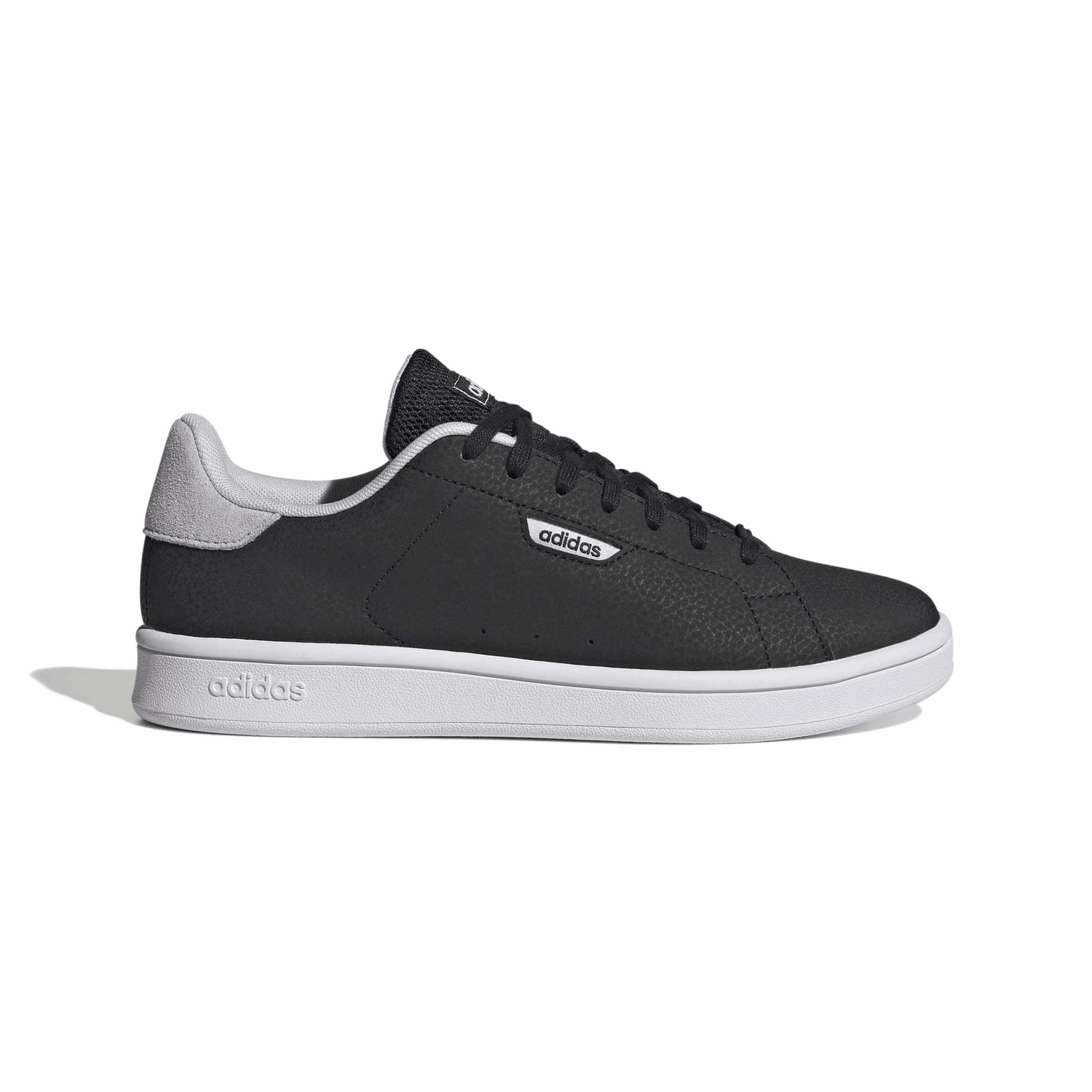 Tenis Dama Adidas Urban Court Negro Casual Cintas Mujer — imagen 2